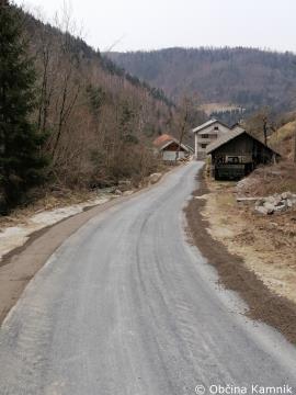 Asfaltiranje javne poti Krivčevo (5)